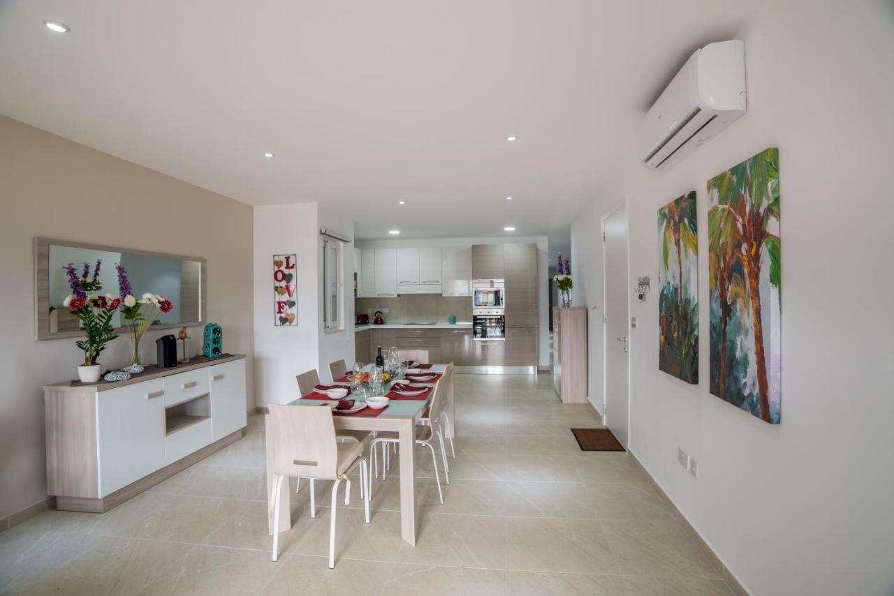 Ferienwohnung Luxury Valley View St Julians San Ġiljan Exterior foto